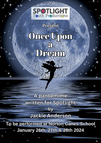 Once Upon A Dream Flyer